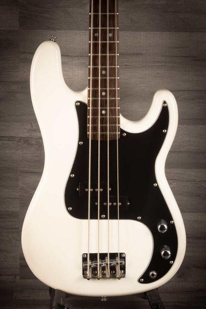 USED - Aria STB PB/B Bass Guitar - White