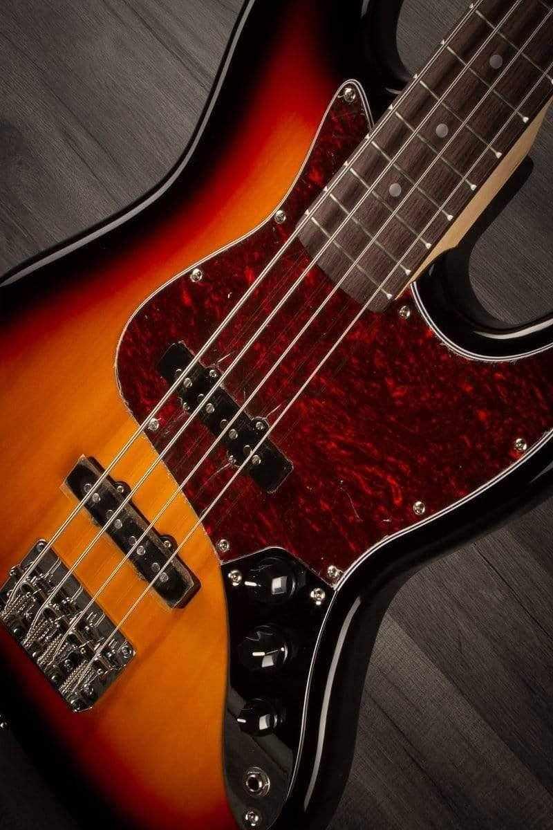 Aria Pro ii STB JB/B Bass Guitar - Sunburst