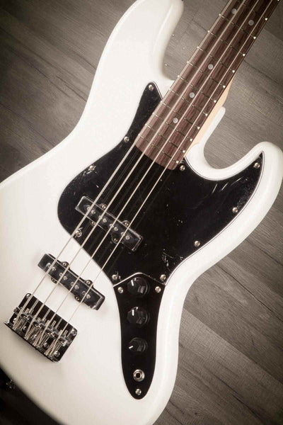 Aria Pro ii STB JB/B Bass Guitar - White