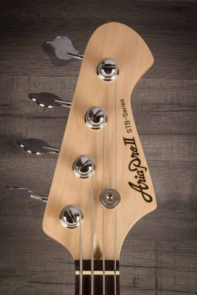 Aria Pro ii STB JB/B Bass Guitar - White