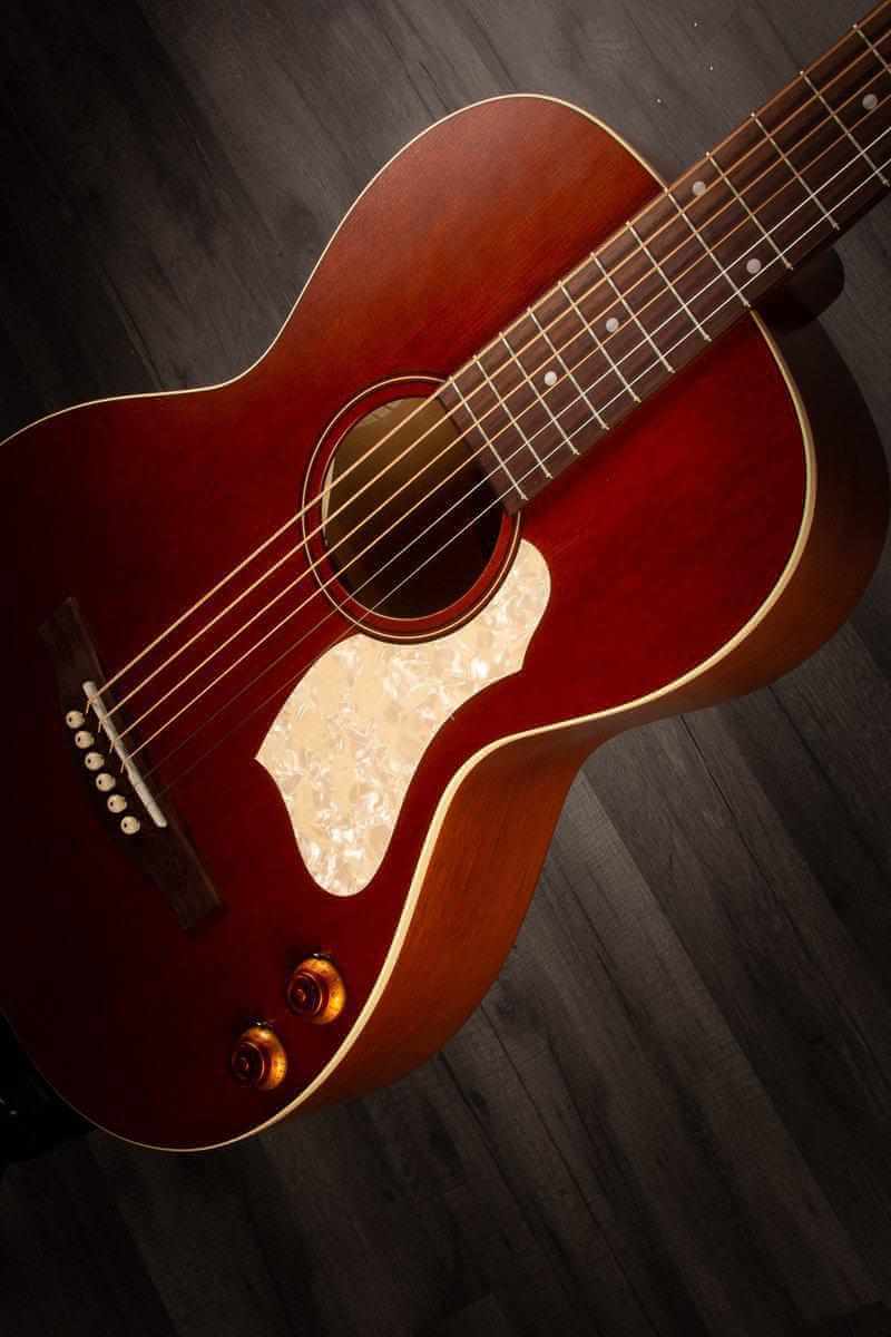 Art & Lutherie Acoustic Guitar Art & Lutherie Roadhouse, Havana Brown Q-Discrete