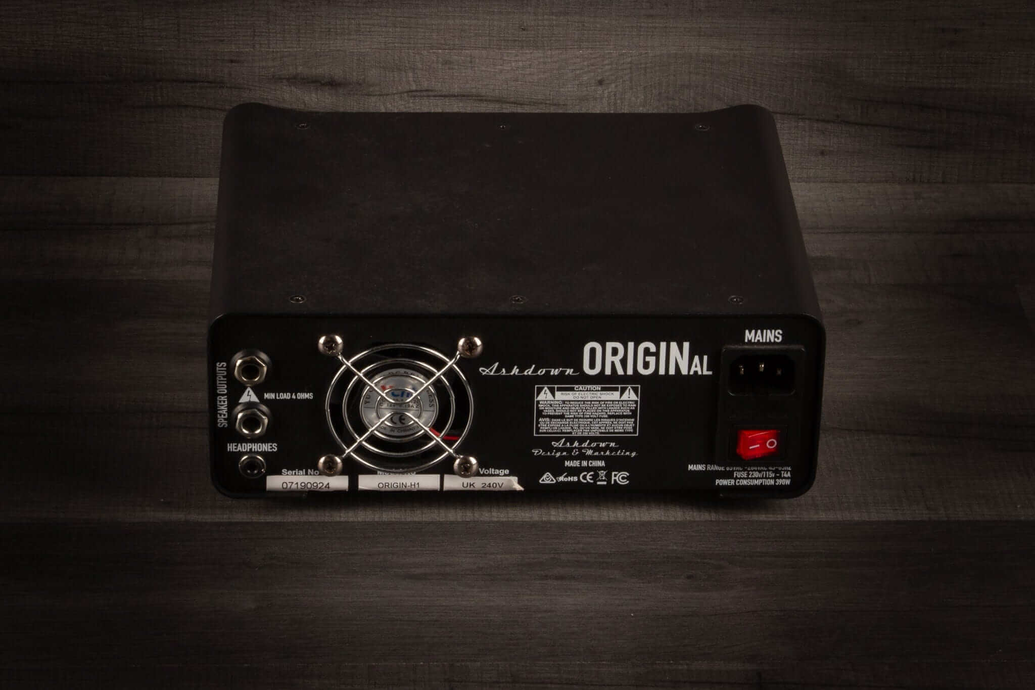 USED - Ashdown OriginAL 300 Watt Bass Amplifier Head
