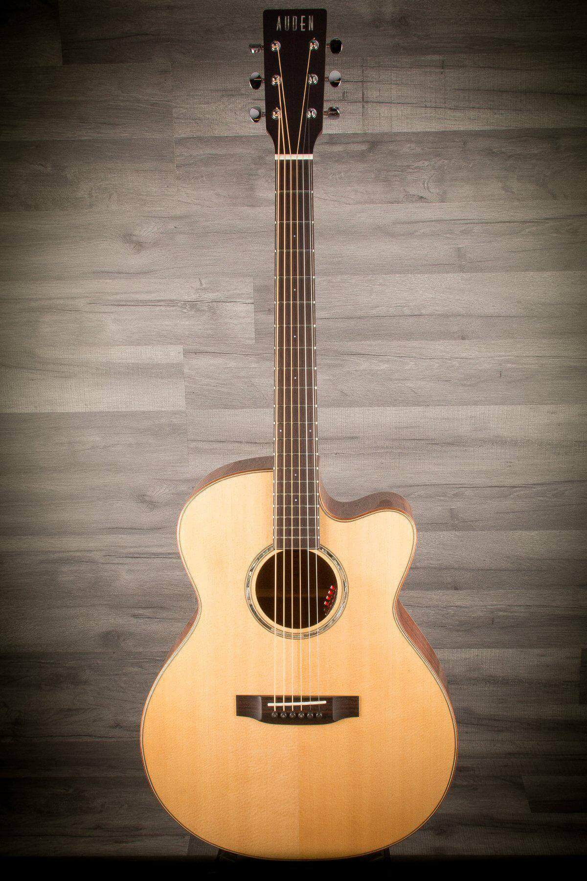 Auden Artist Mahogany Austin Spruce Cutaway
