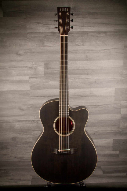 Auden Austin Cutaway Electro Acoustic Guitar - Satin Black