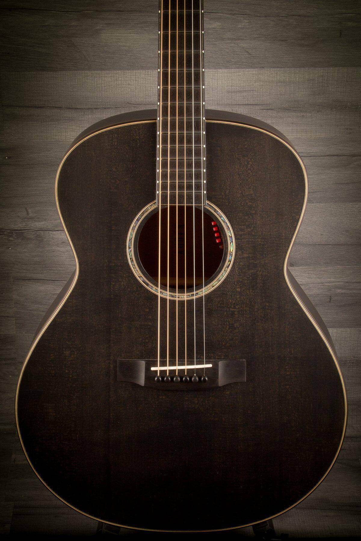 Auden Austin Electro Acoustic Guitar - Satin Black