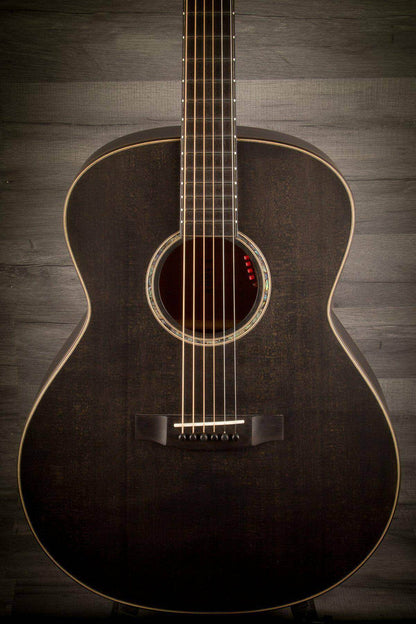 Auden Austin Electro Acoustic Guitar - Satin Black