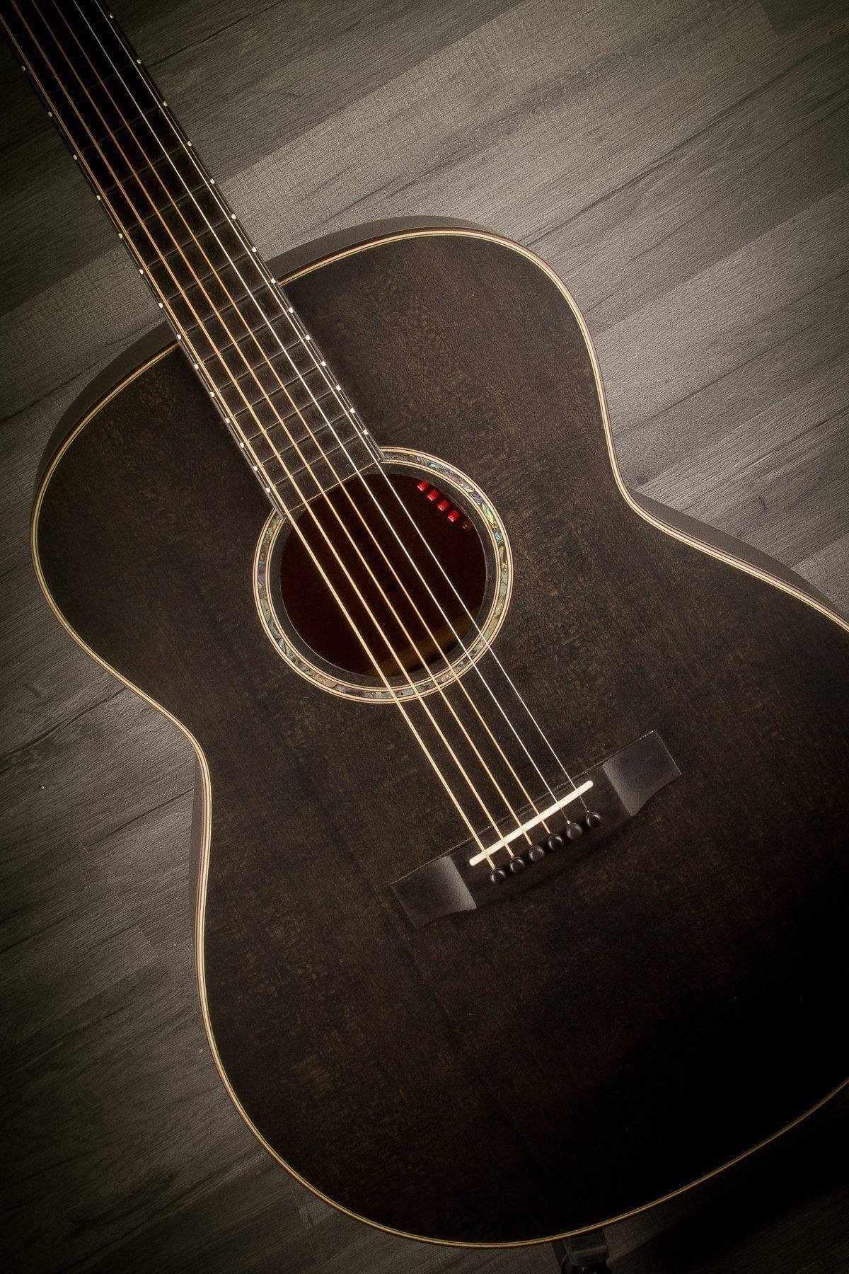 Auden Austin Electro Acoustic Guitar - Satin Black