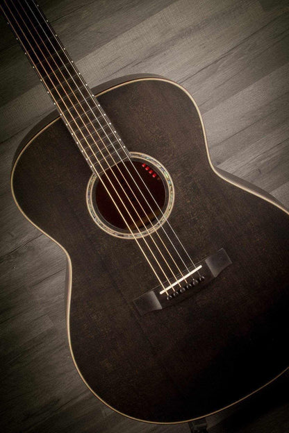 Auden Austin Electro Acoustic Guitar - Satin Black