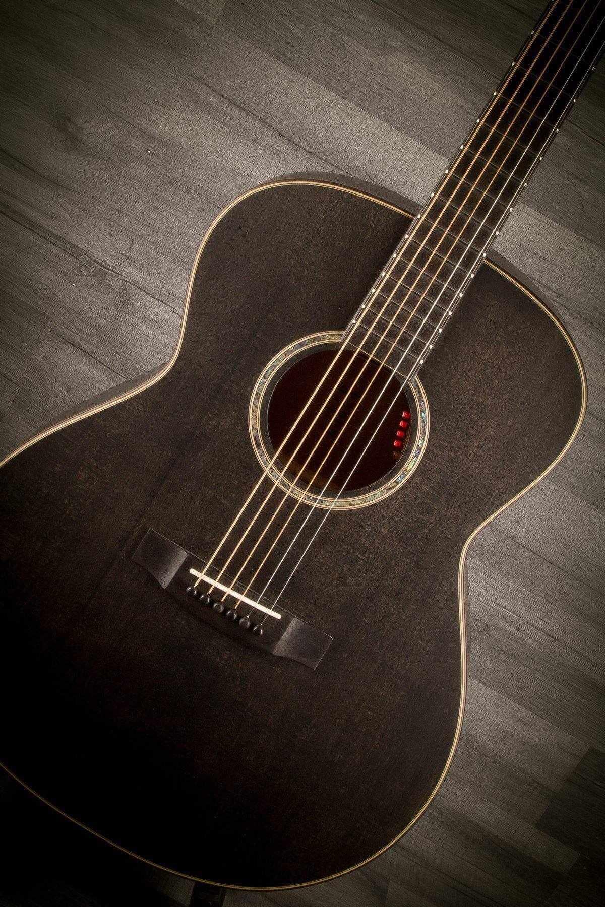 Auden Austin Electro Acoustic Guitar - Satin Black