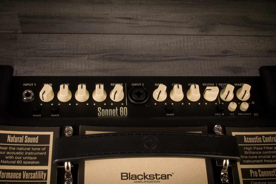 Blackstar Guitar Amp - Sonnet 60 Acoustic Amplifier (Black)