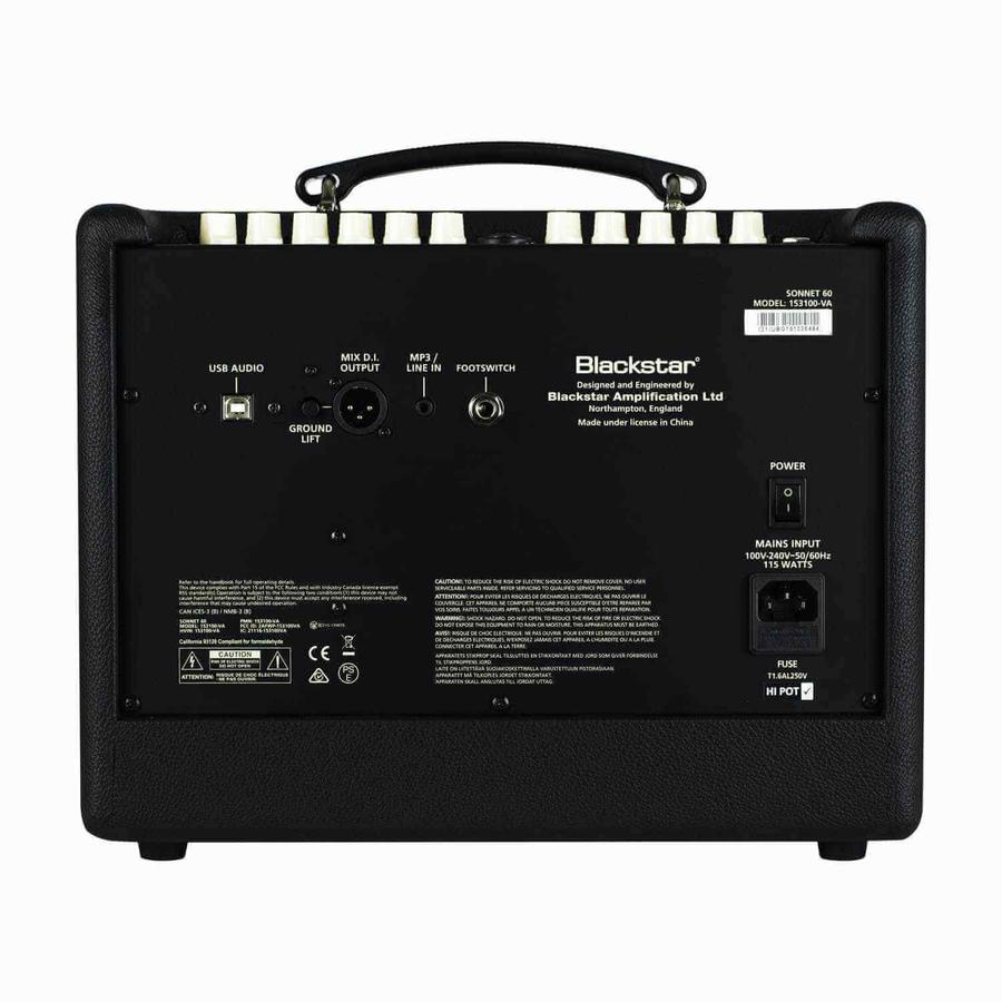 Blackstar Guitar Amp - Sonnet 60 Acoustic Amplifier (Black)