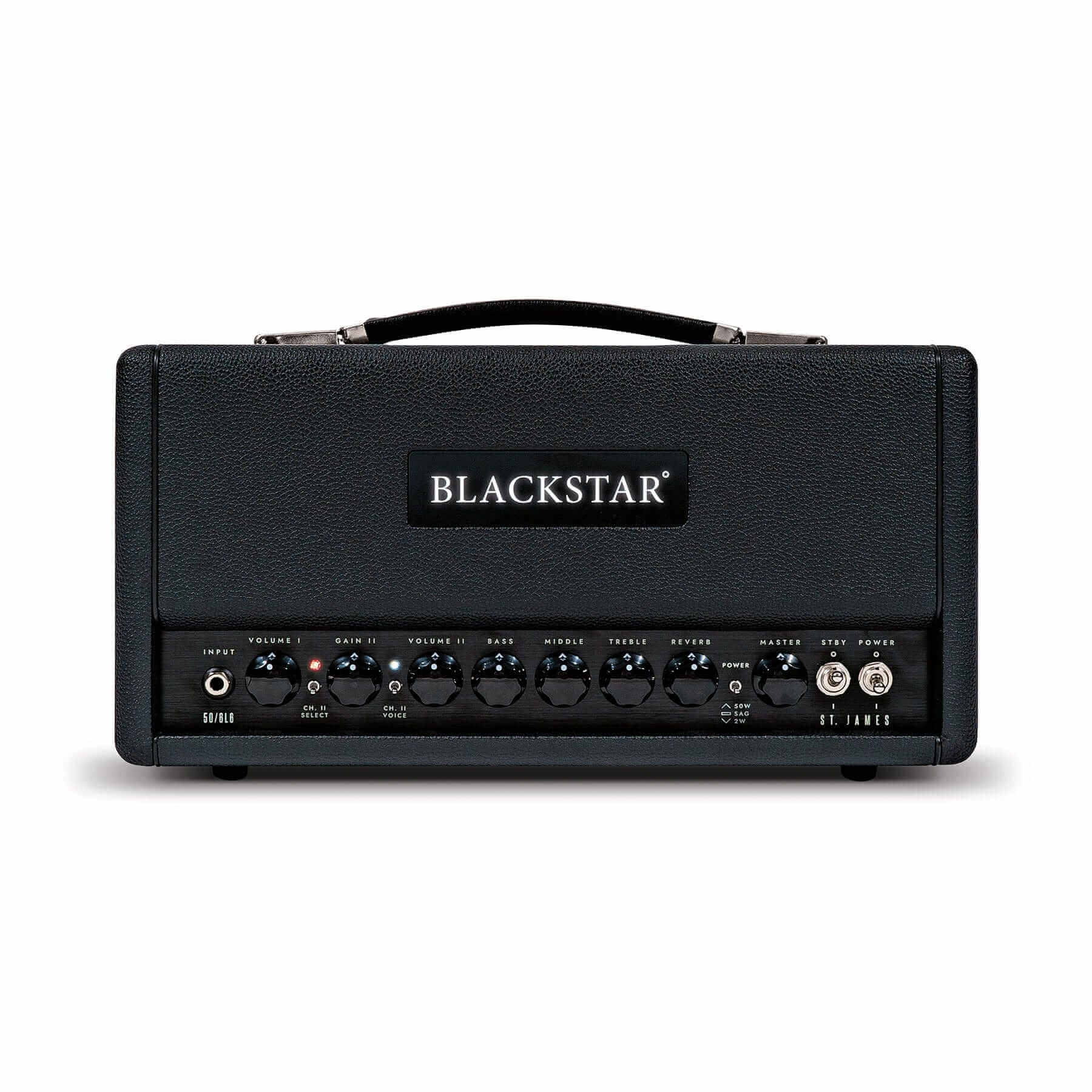 Blackstar Guitar Amplifier - St James 6L6 50W Head & 2x12 Cab