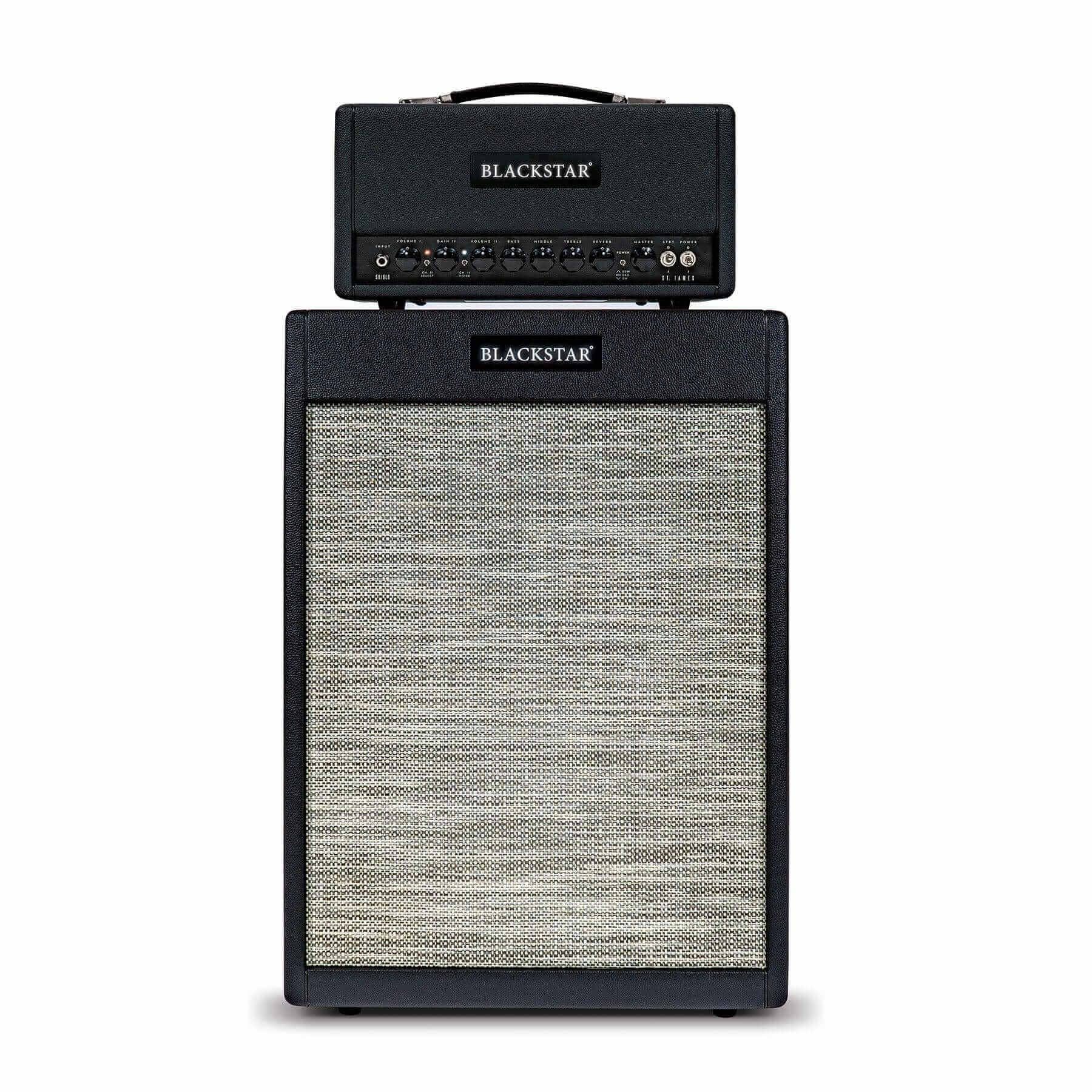 Blackstar Guitar Amplifier - St James 6L6 50W Head & 2x12 Cab