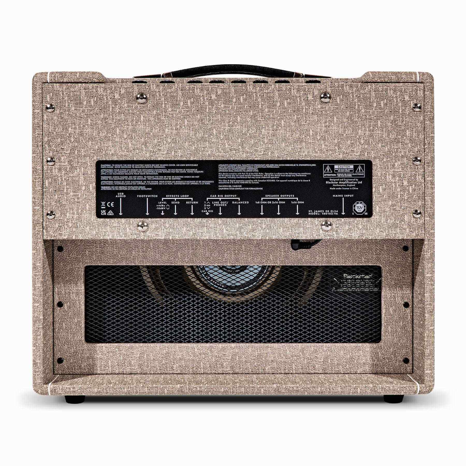 Blackstar St James EL34 50w Combo Guitar Amp