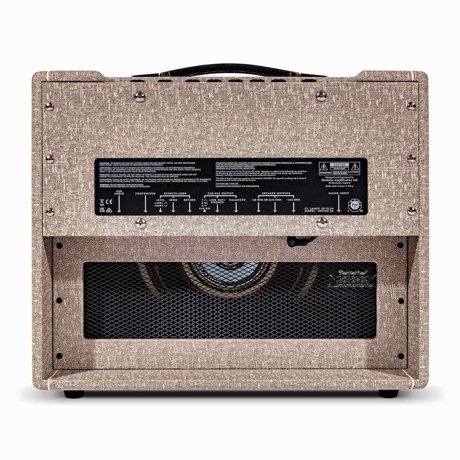 Blackstar St James EL34 50w Combo Guitar Amp
