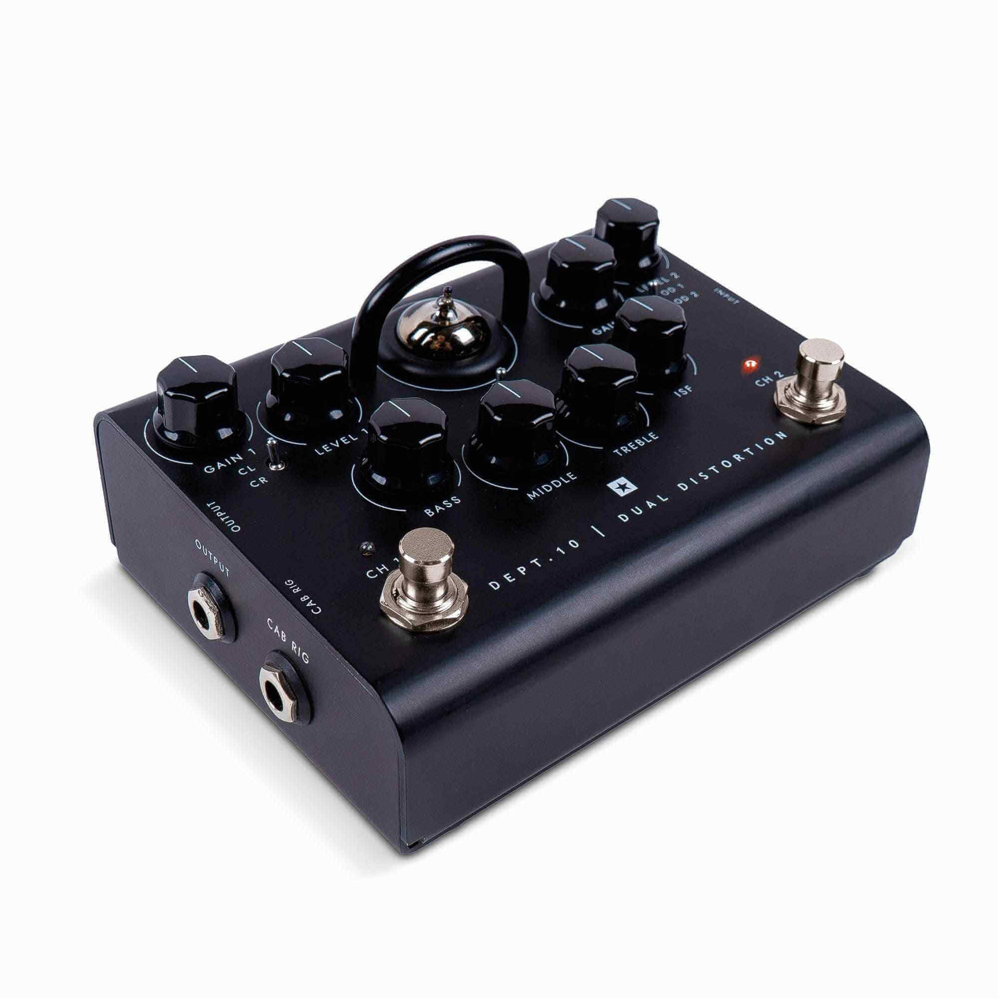 Blackstar Effects Blackstar -  DEPT 10 Dual Distortion- VALVE POWERED DUAL DISTORTION PEDAL