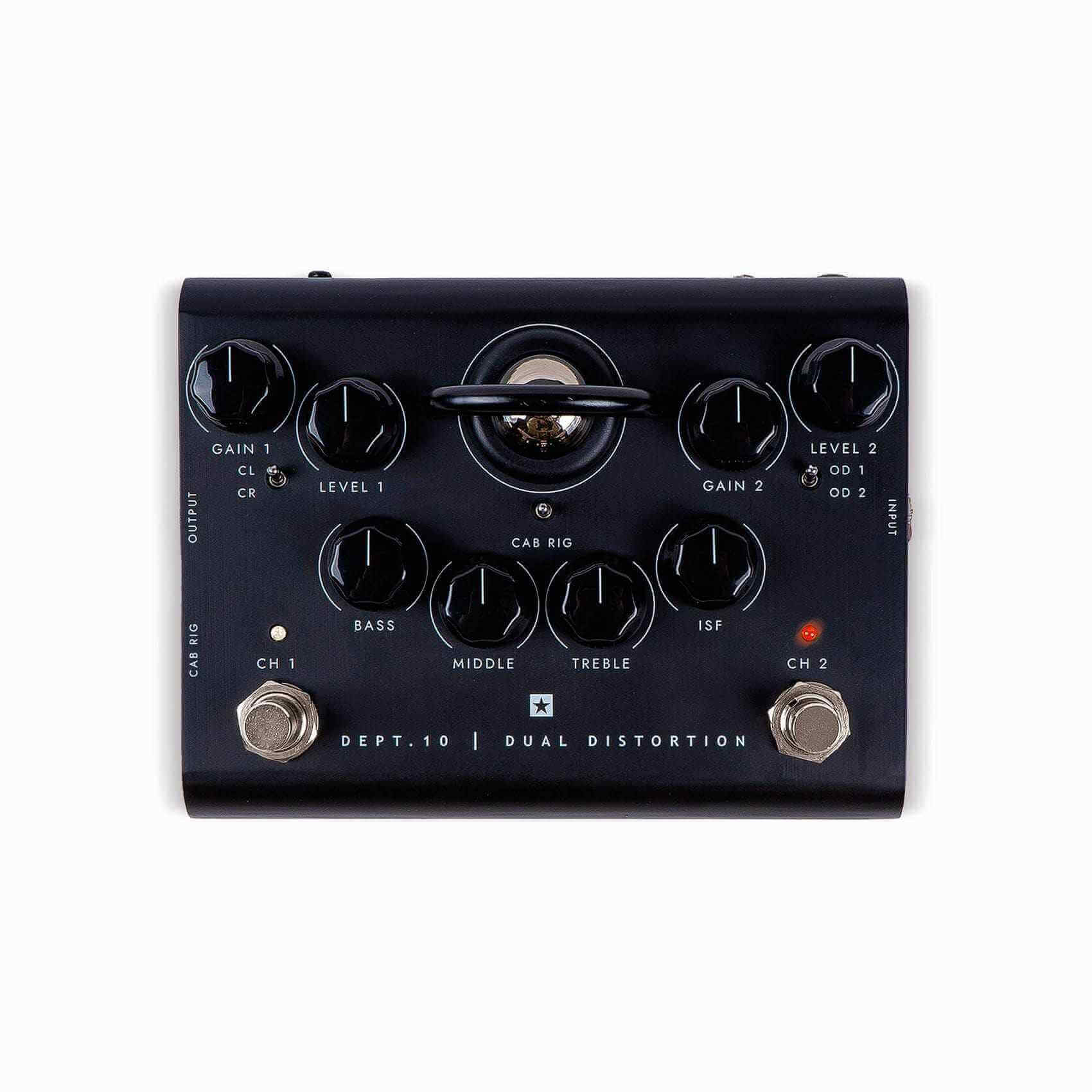 Blackstar - DEPT 10 Dual Distortion- VALVE POWERED DUAL DISTORTION PEDAL