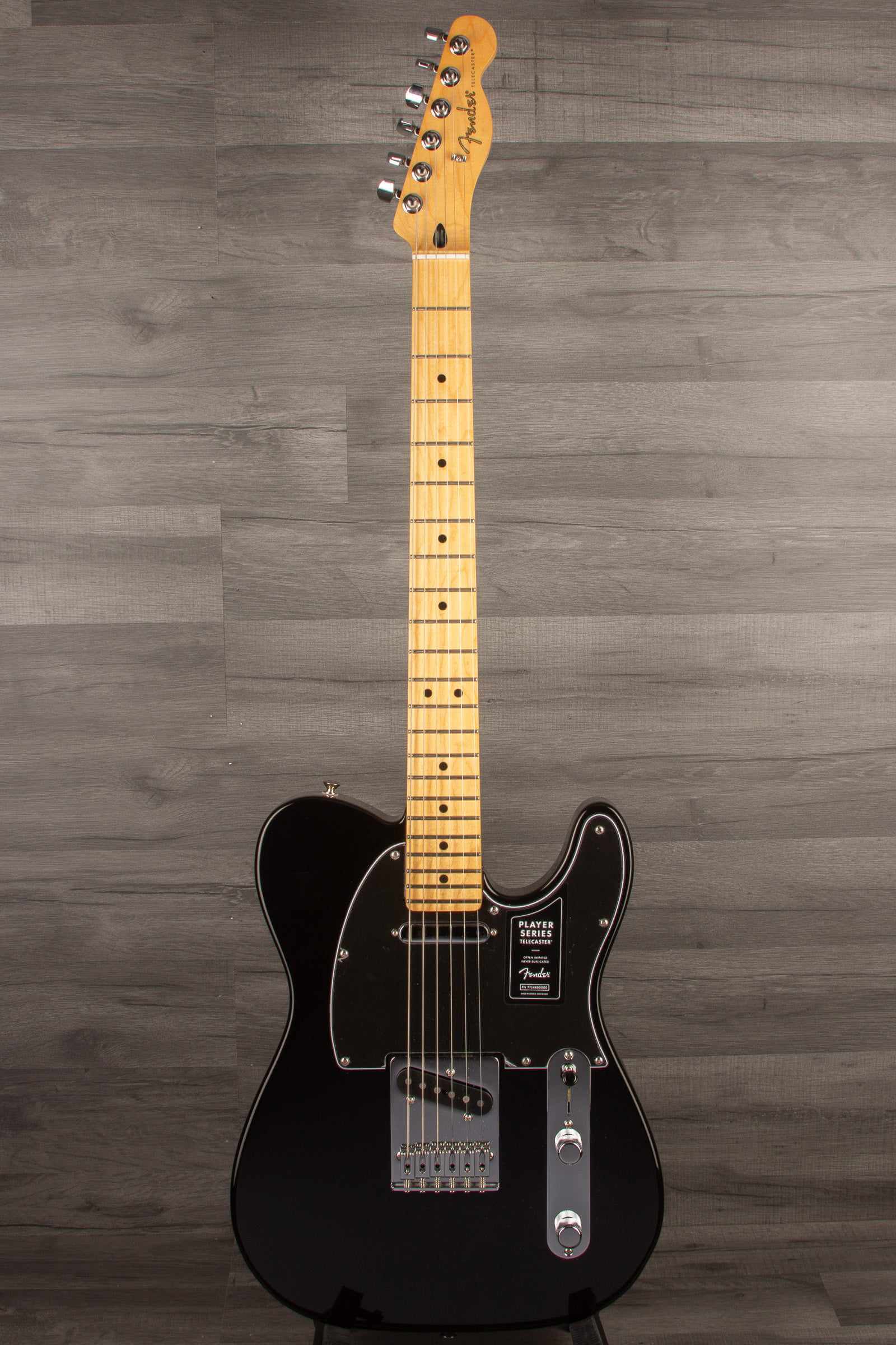 Fender Player Series Telecaster Black Maple Neck