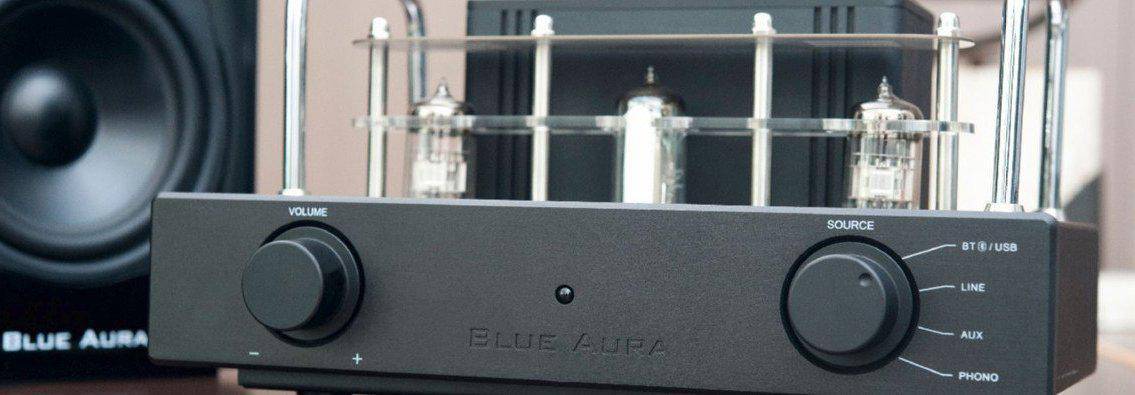 Blue Aura V32 Hybrid Valve Amplifier - MusicStreet