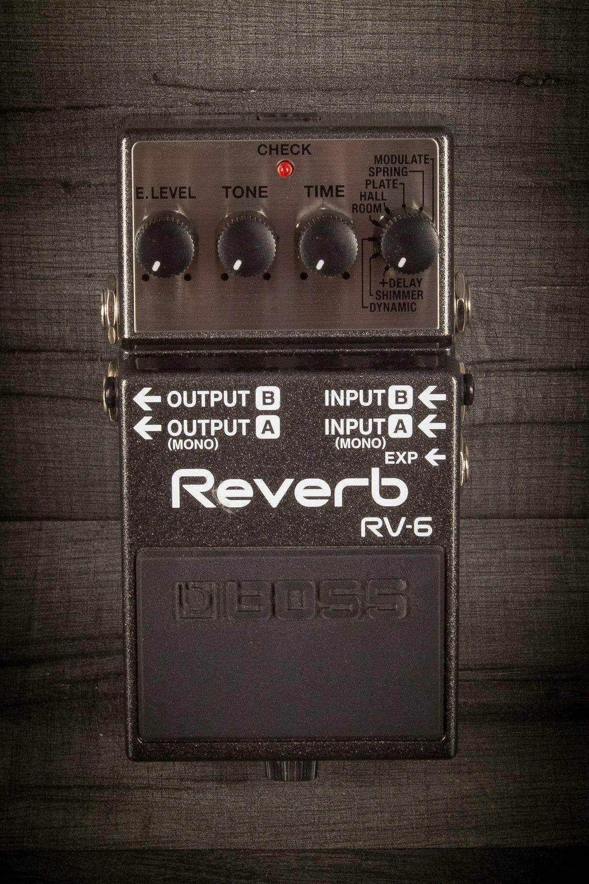 Boss RV6 Reverb Pedal