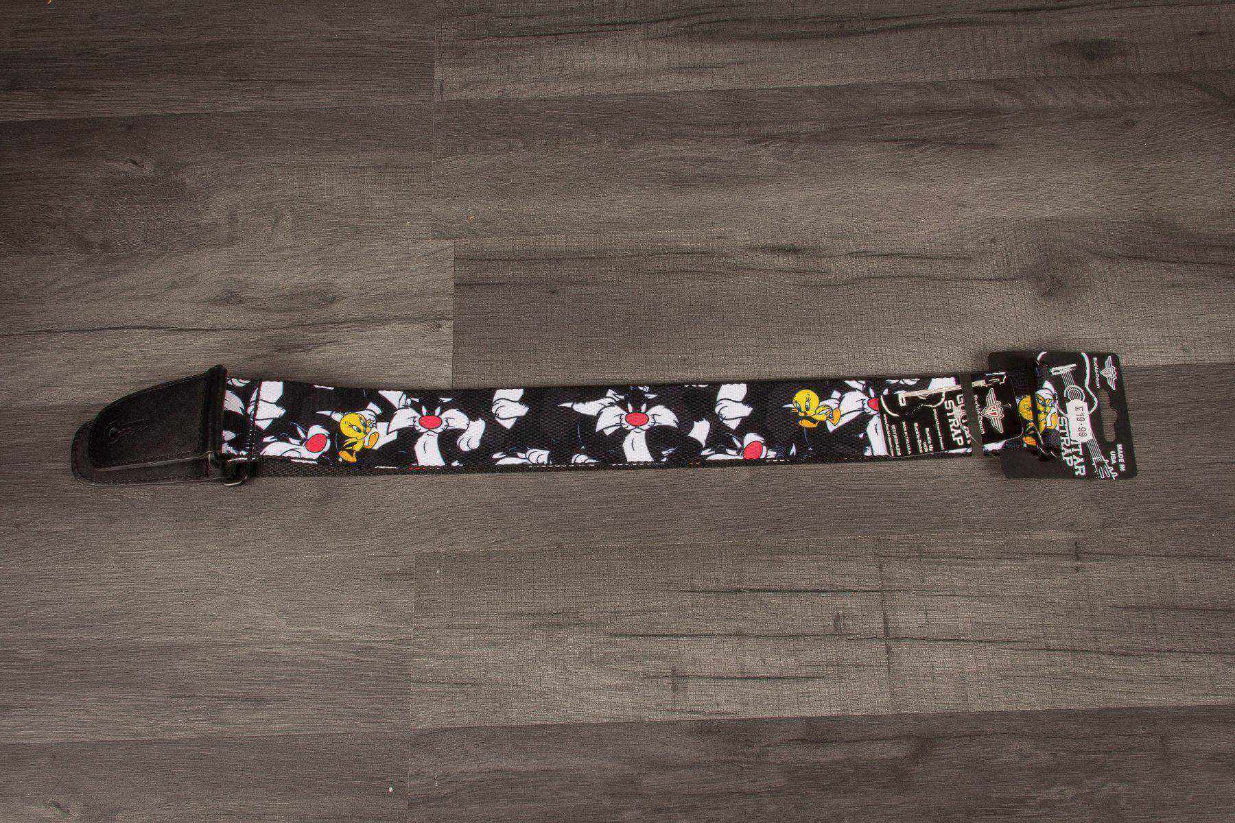 Buckle Down Looney Tunes Silvester Guitar Strap