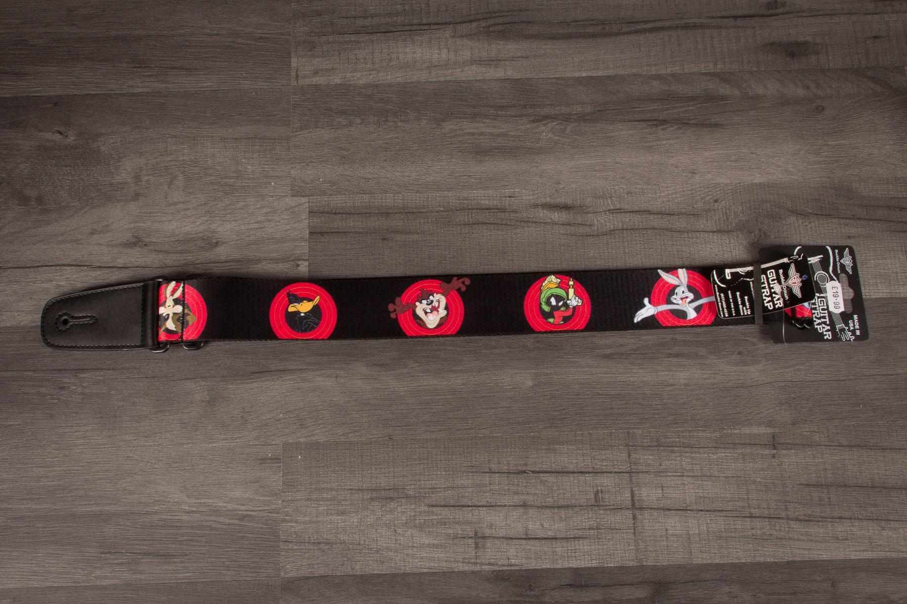 Buckle Down Looney Tunes Guitar Strap - MusicStreet