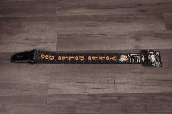 Buckle Down The Flintstones Guitar Strap