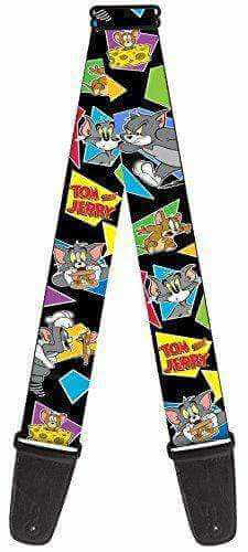 Buckle Down Tom & Jerry Guitar Strap - MusicStreet