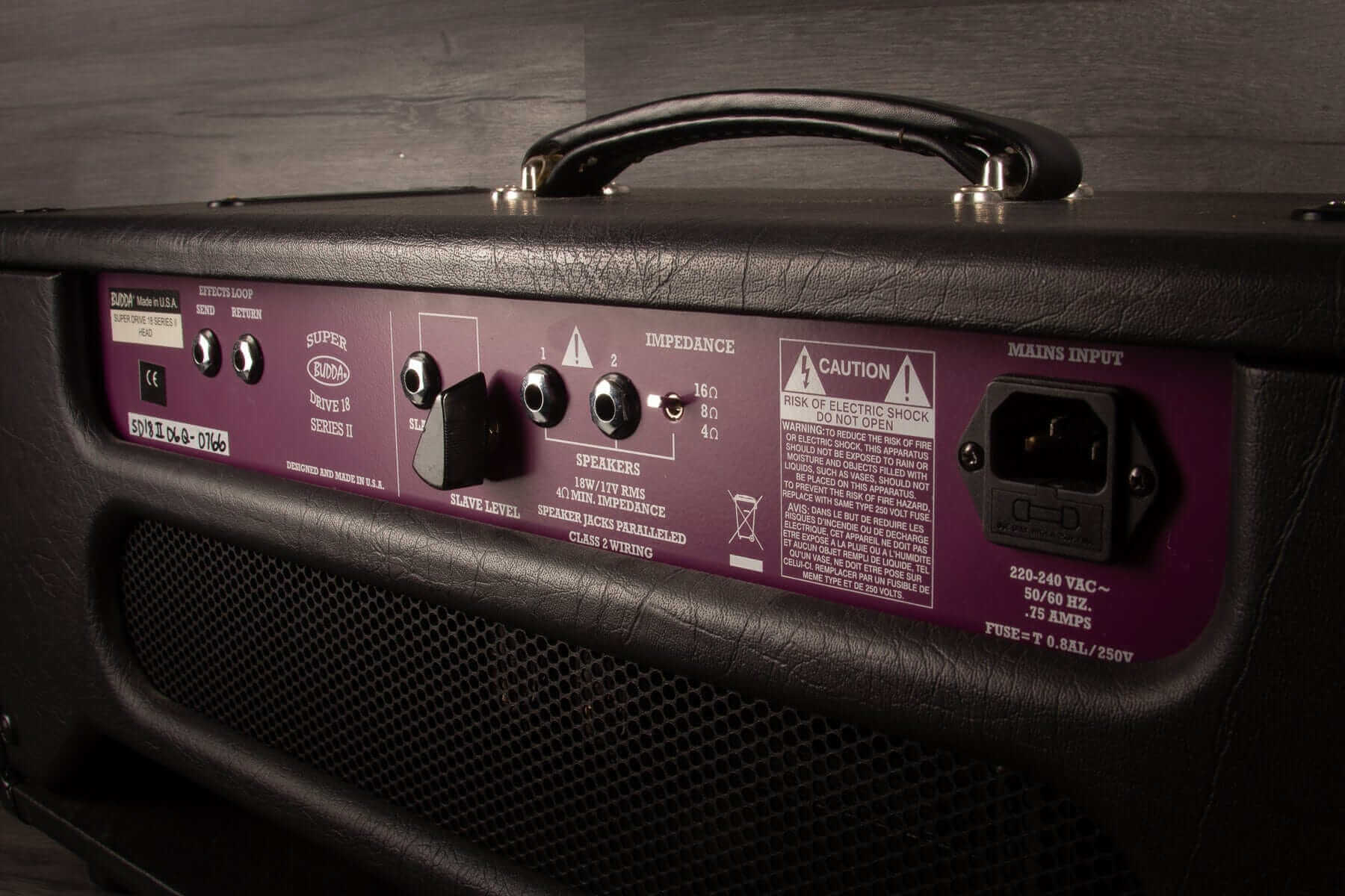 USED - Budda Superdrive 18 series II Head