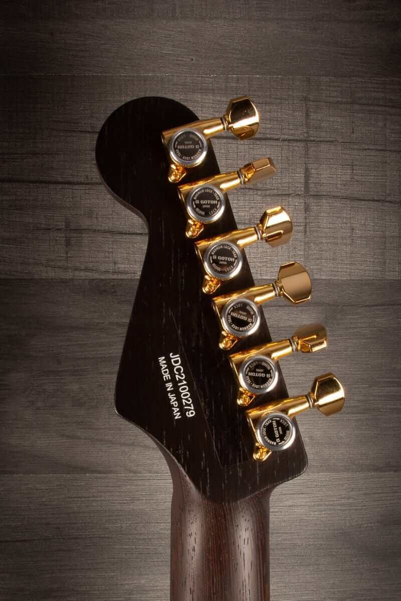 Charvel - MJDK24 HSH 2PT E Mahogany with Figured Walnut, Streaky Ebony Fingerboard, Natural