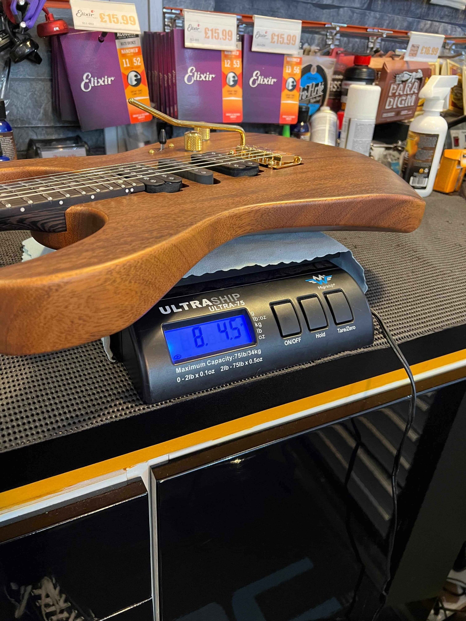 Charvel - MJDK24 HSH 2PT E Mahogany with Figured Walnut, Streaky Ebony Fingerboard, Natural