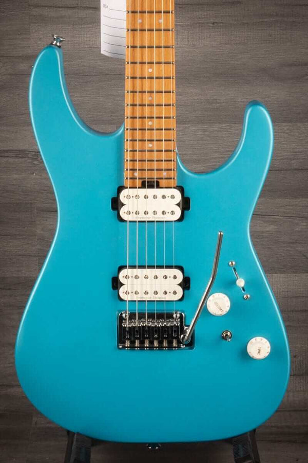Charvel Electric Guitar Charvel Pro Mod DK24 HH 2pt cm Matte Blue Frost