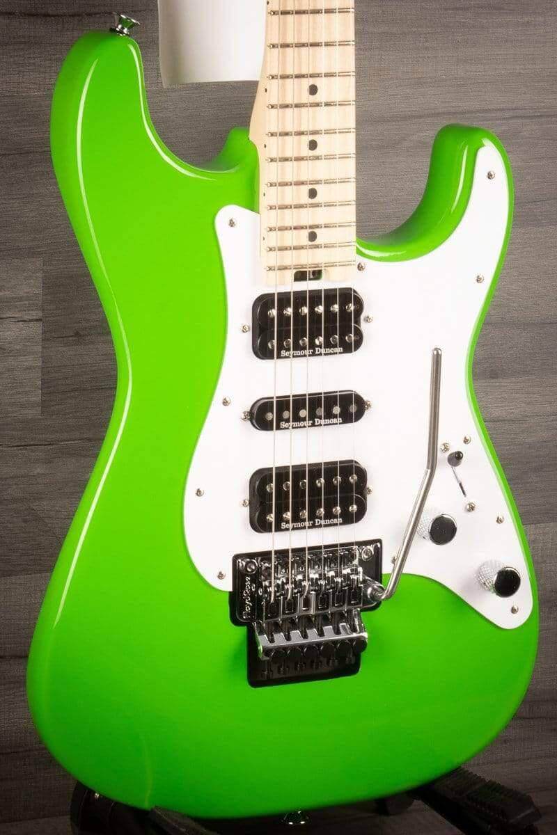 Charvel Electric Guitar Charvel - Pro-Mod So-Cal Style 1 HSH FR M, Maple Fingerboard, Slime Green