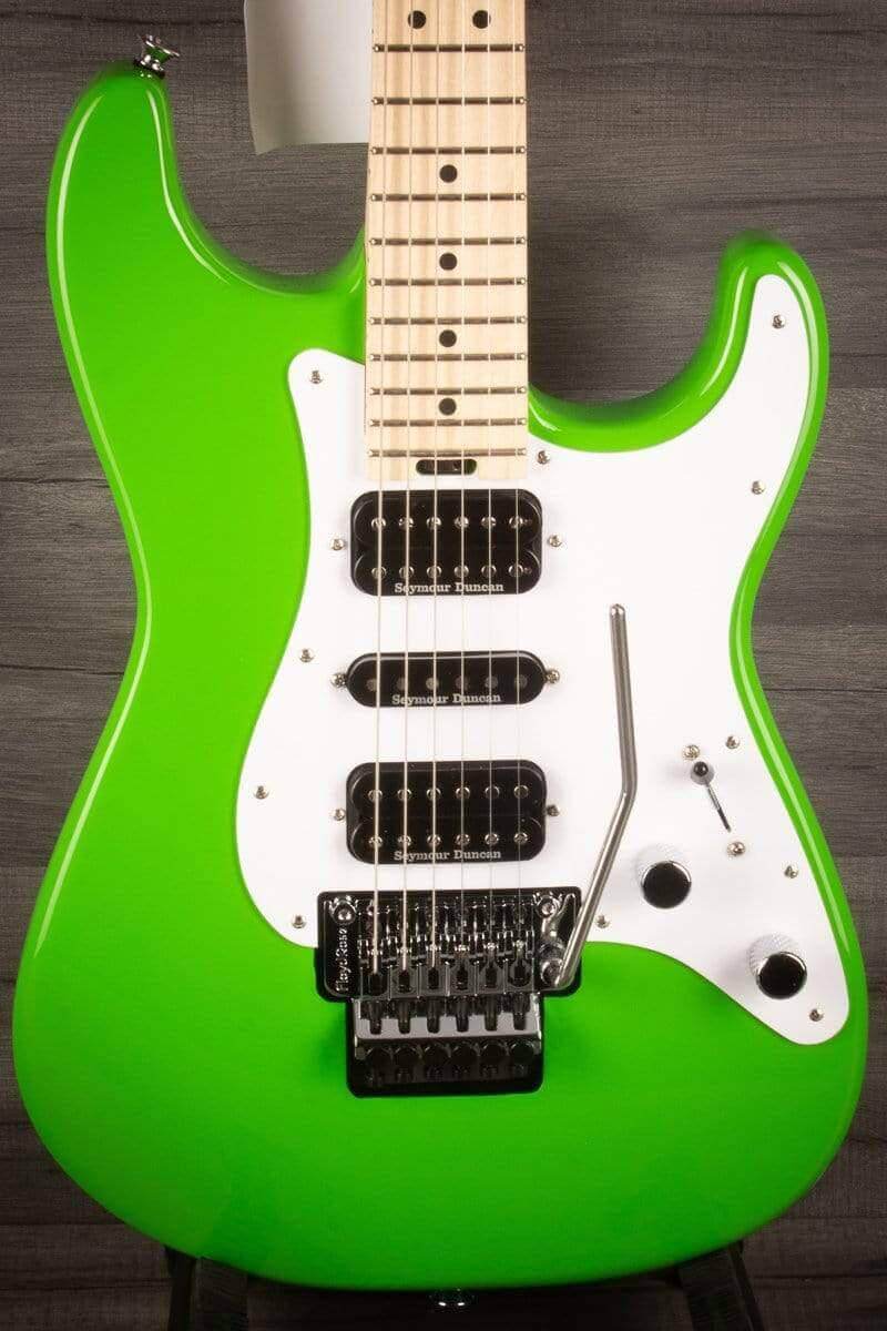 Charvel Electric Guitar Charvel - Pro-Mod So-Cal Style 1 HSH FR M, Maple Fingerboard, Slime Green