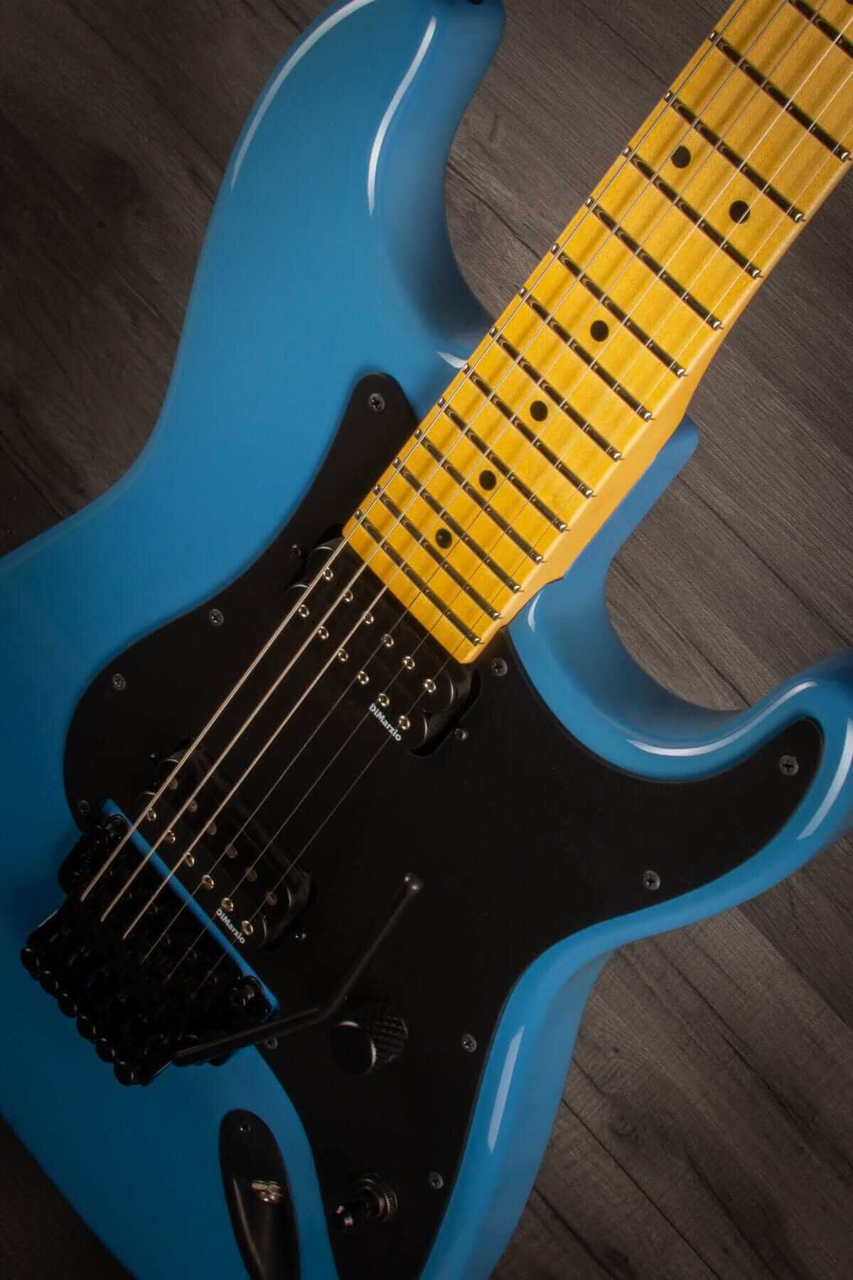 Charvel Electric Guitar USED - Charvel  So-Cal Style 1 HH Candy Blue, Floyd Rose, Made In Japan