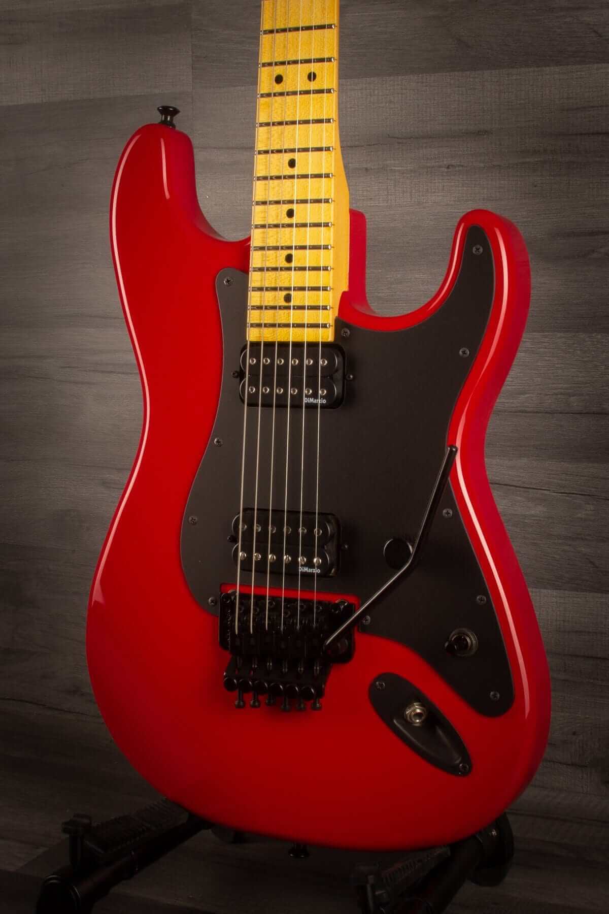 USED - Charvel So-Cal Style 1 HH Ferrari Red, Floyd Rose, Made In Japan