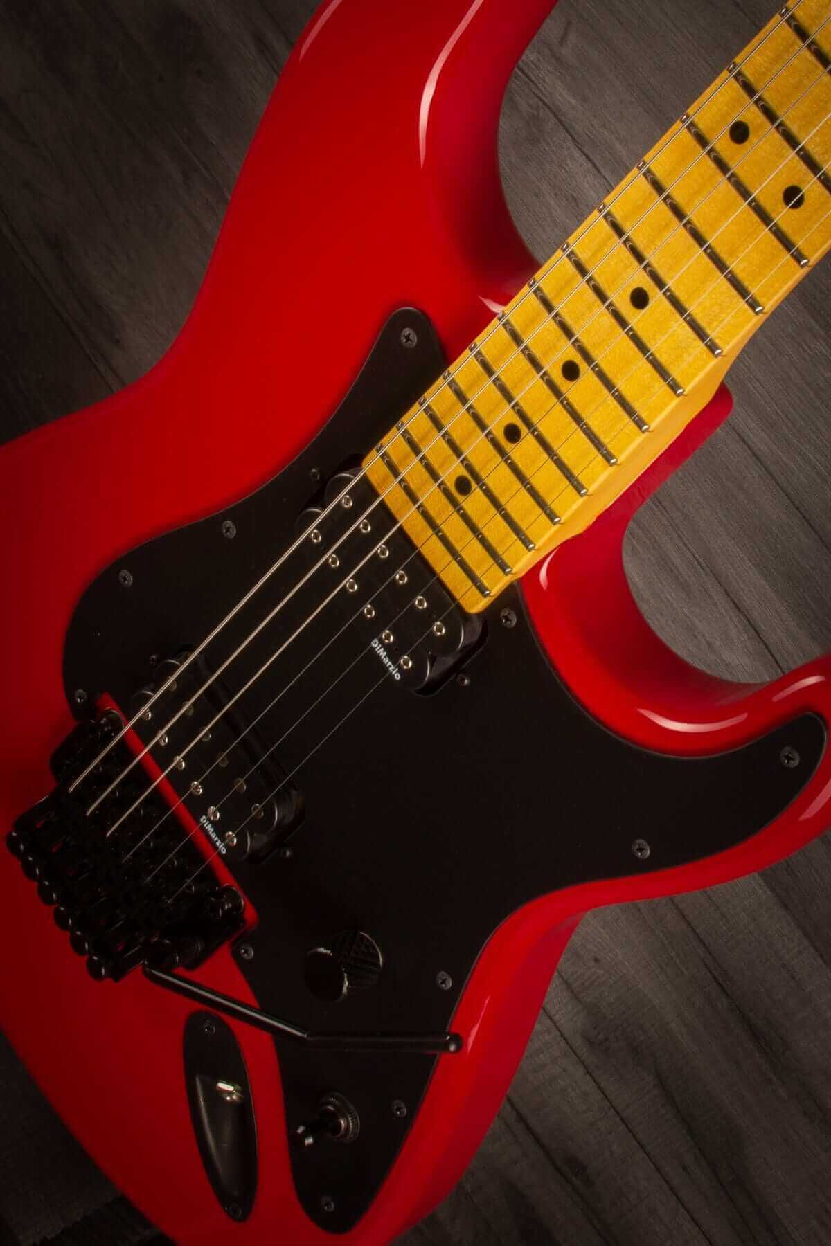 USED - Charvel So-Cal Style 1 HH Ferrari Red, Floyd Rose, Made In Japan