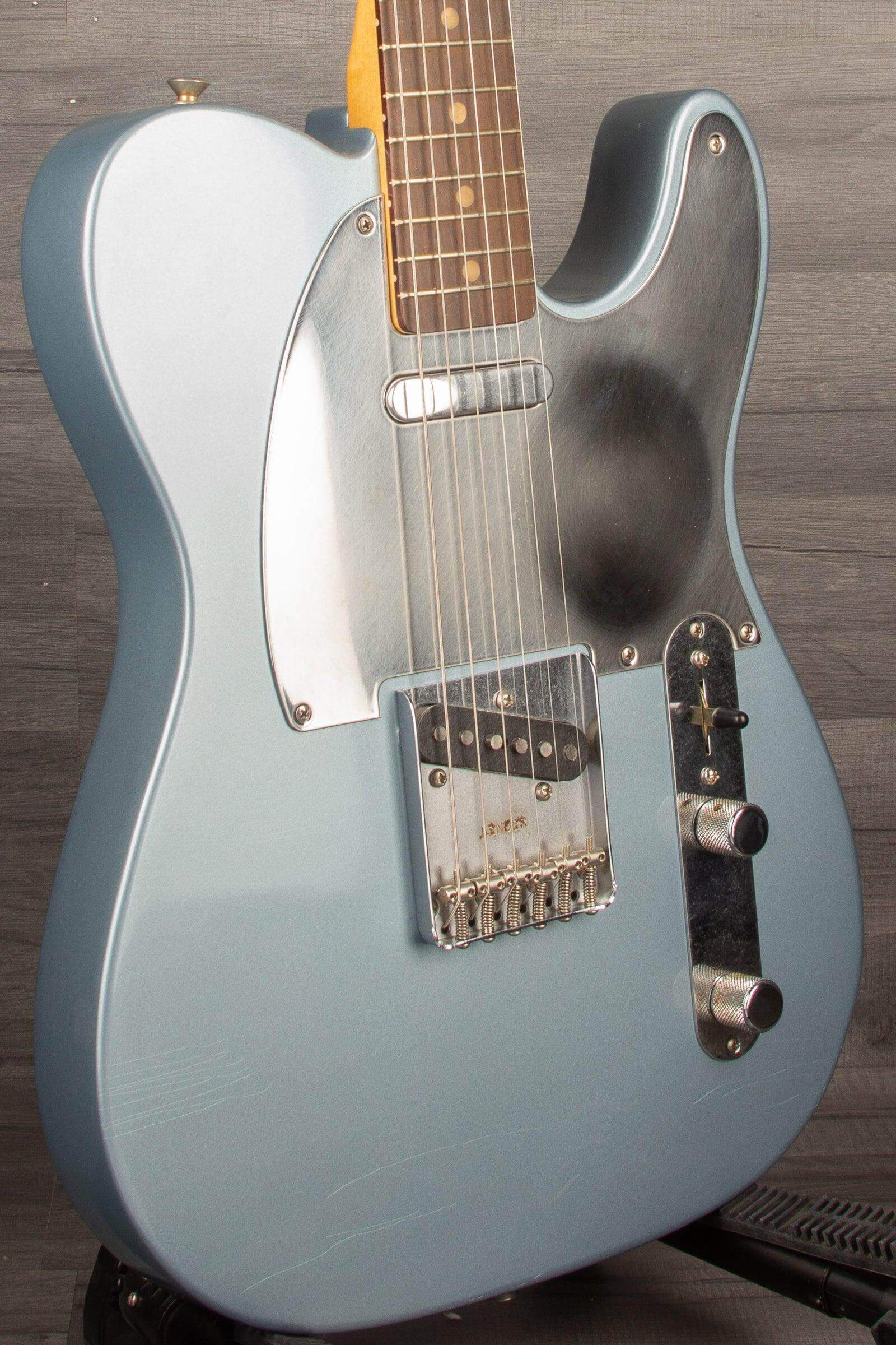 USED - Fender Chrissie Hynde Telecaster®, Rosewood Fingerboard, Ice Blue Metallic - MusicStreet