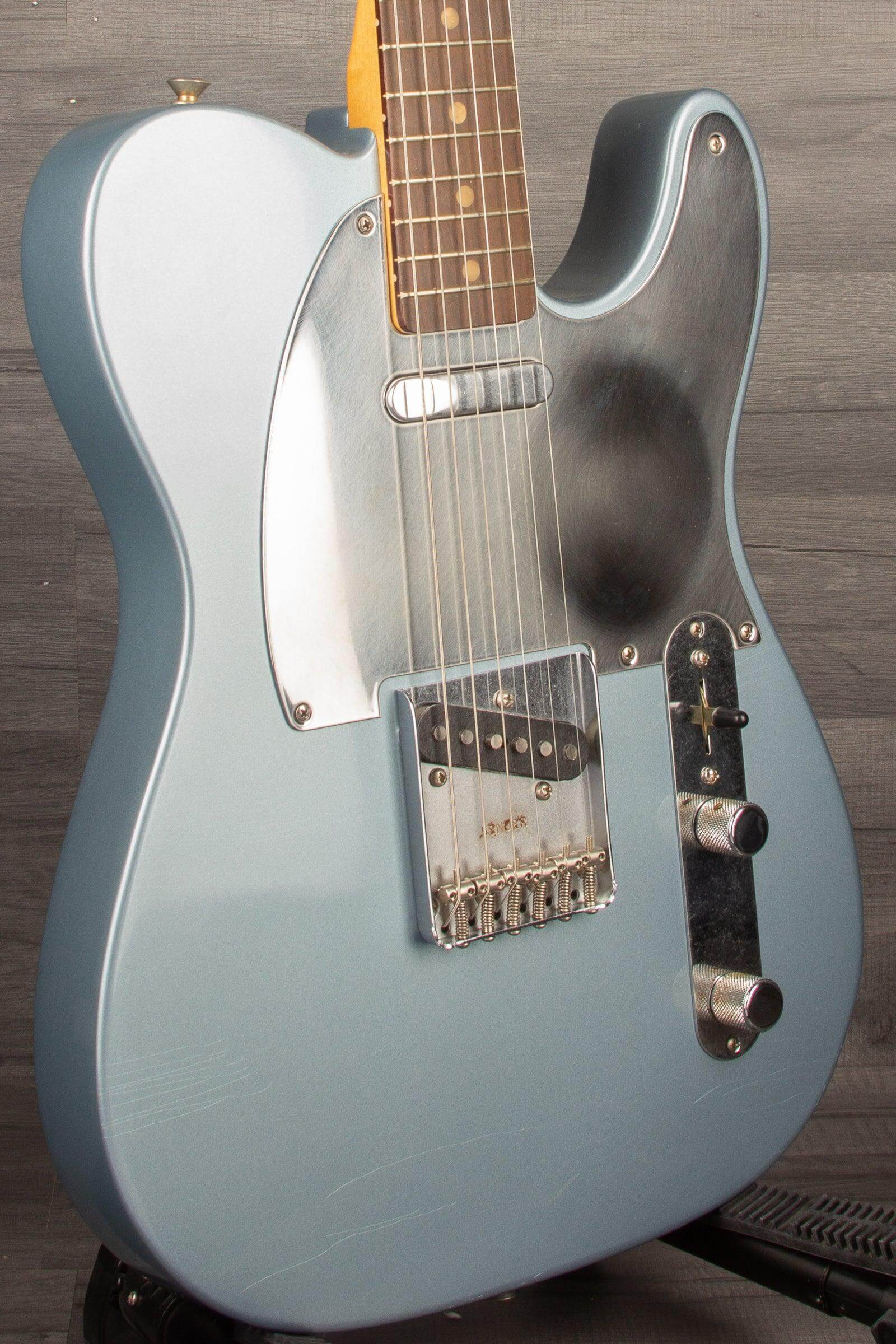 Fender Chrissie Hynde Telecaster®, Rosewood Fingerboard, Ice Blue Metallic - MusicStreet