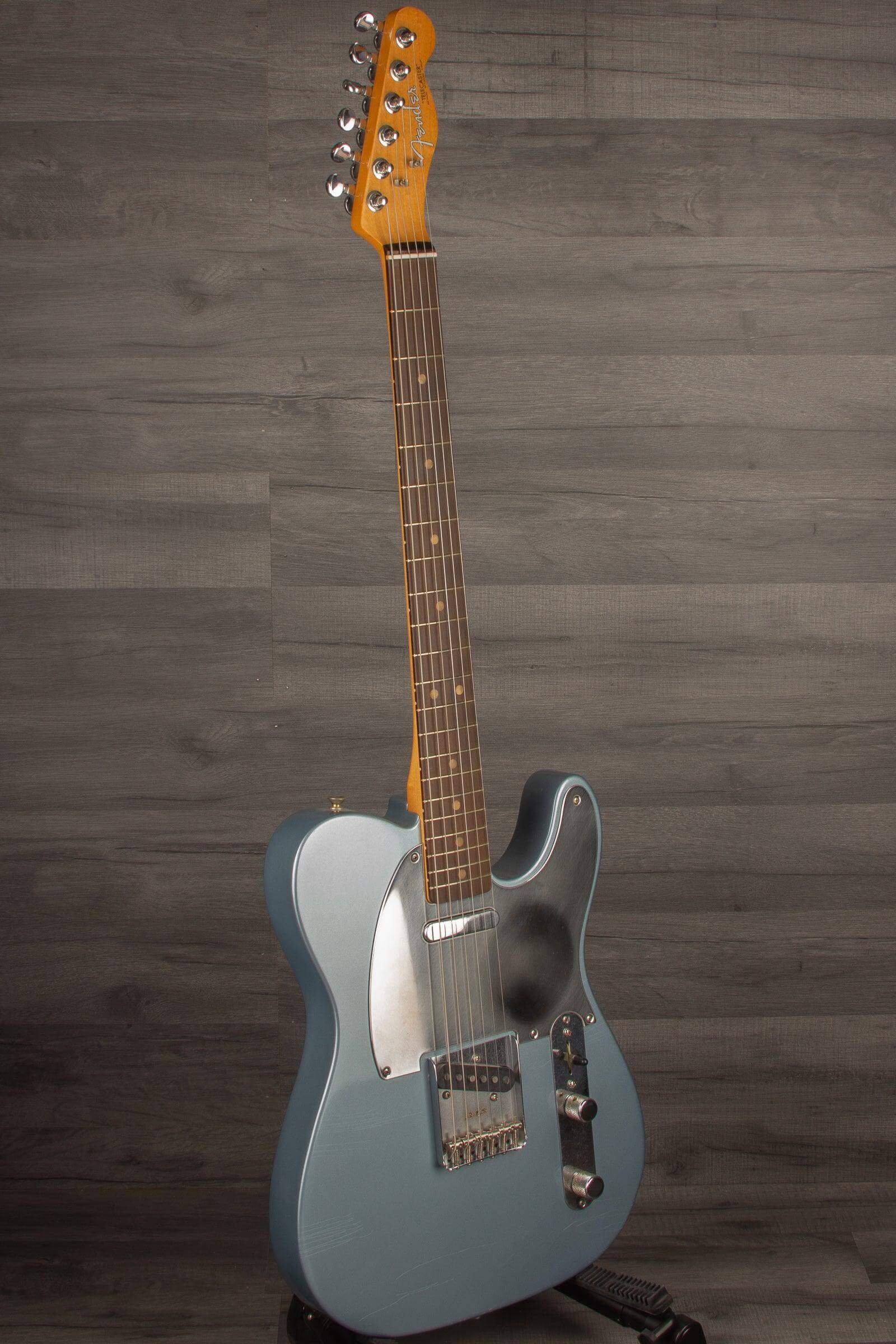 USED - Fender Chrissie Hynde Telecaster®, Rosewood Fingerboard, Ice Blue Metallic - MusicStreet