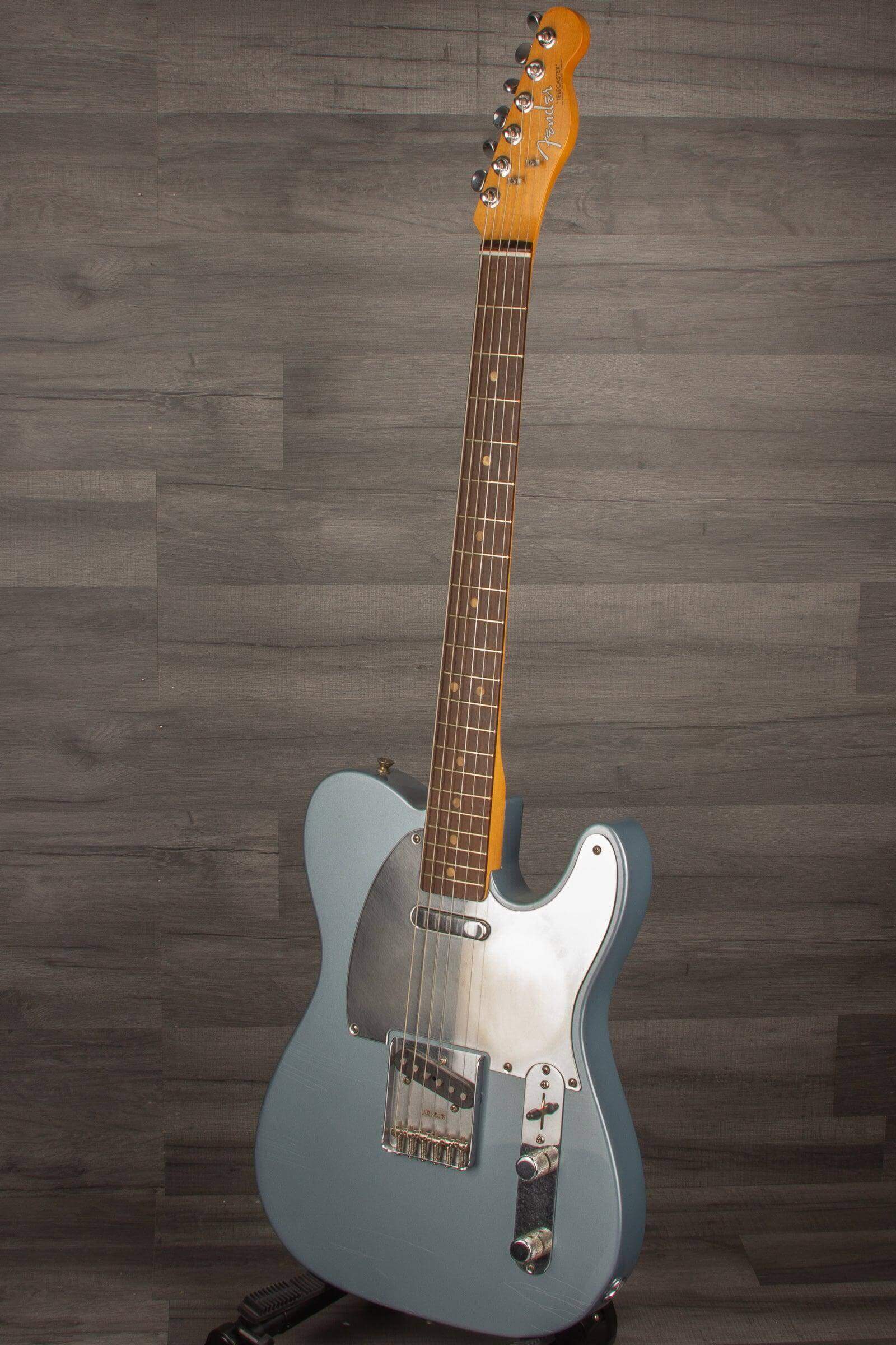 USED - Fender Chrissie Hynde Telecaster®, Rosewood Fingerboard, Ice Blue Metallic - MusicStreet