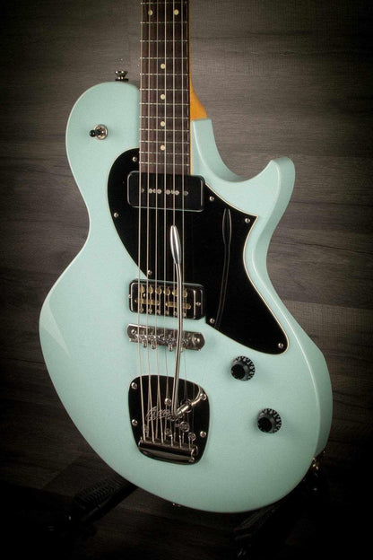 Collings 360 LT M Electric Guitar - Custom Daphne Blue Finish