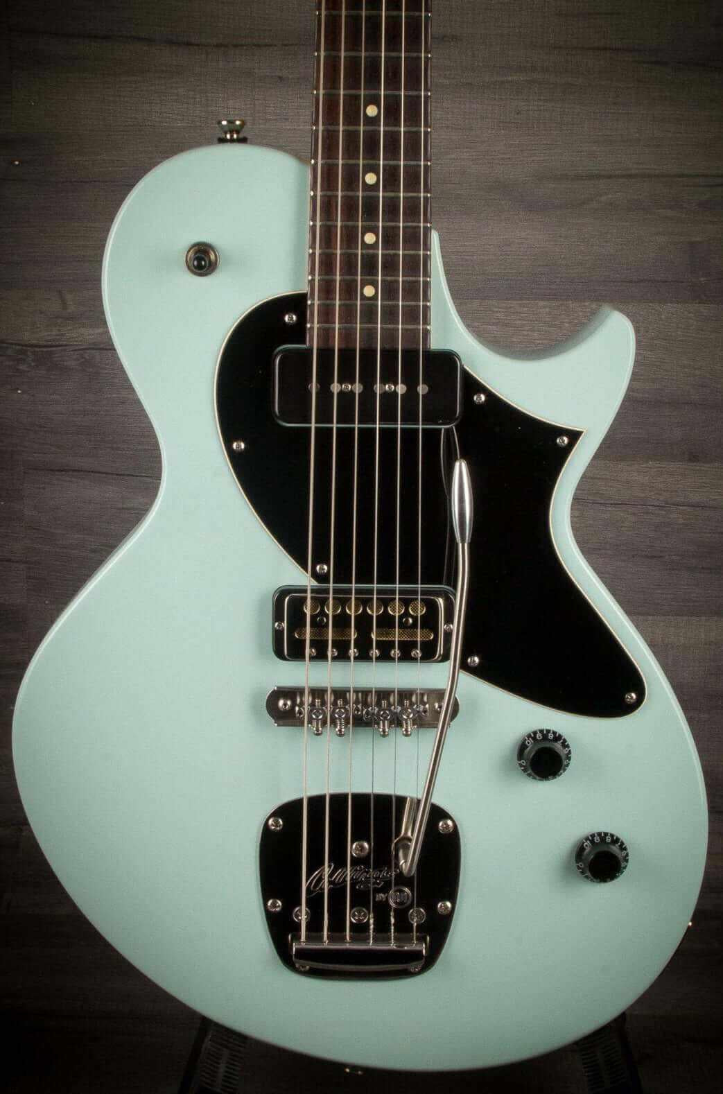 Collings 360 LT M Electric Guitar - Custom Daphne Blue Finish