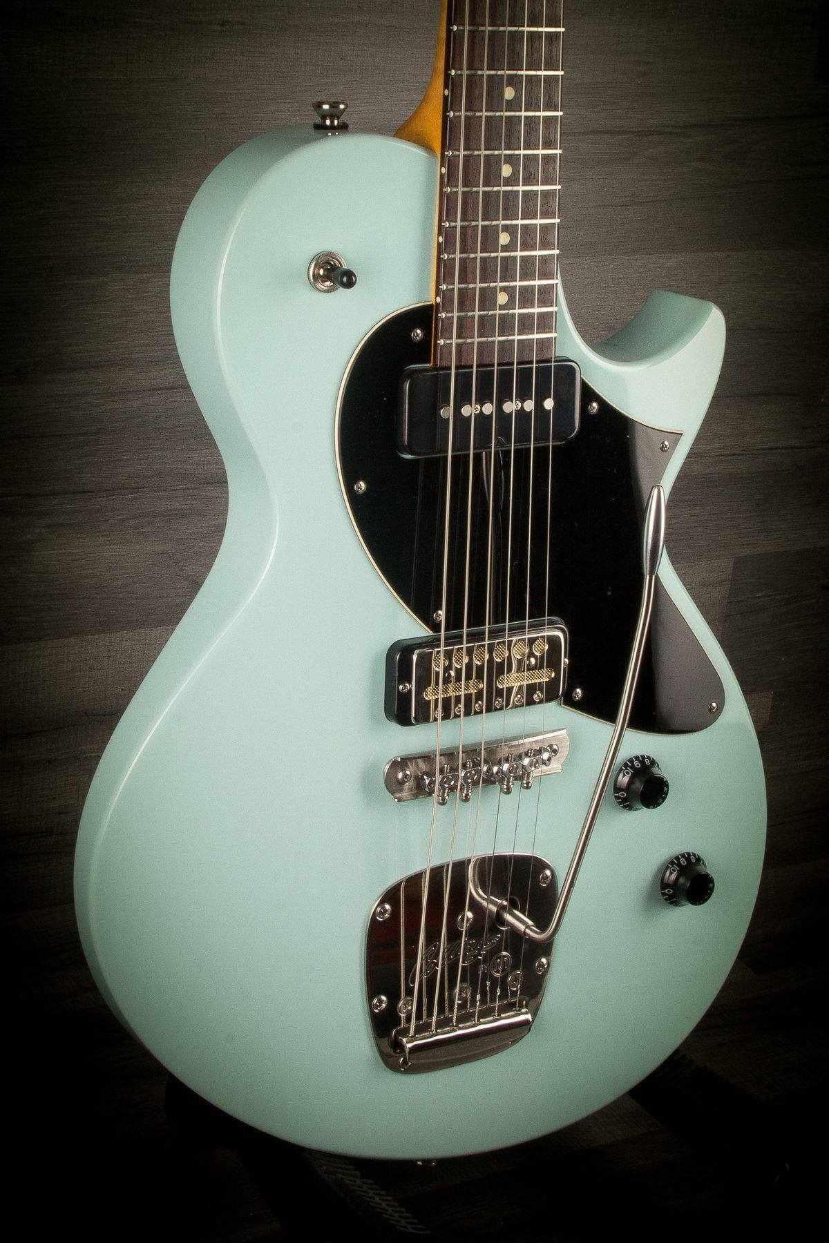 Collings 360 LT M Electric Guitar - Custom Daphne Blue Finish