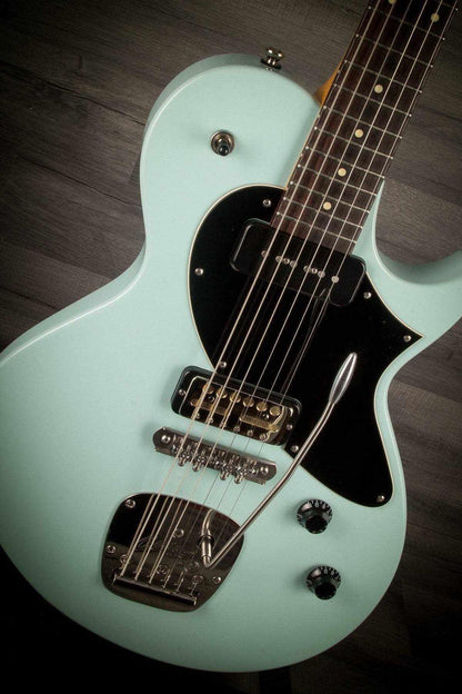 Collings 360 LT M Electric Guitar - Custom Daphne Blue Finish