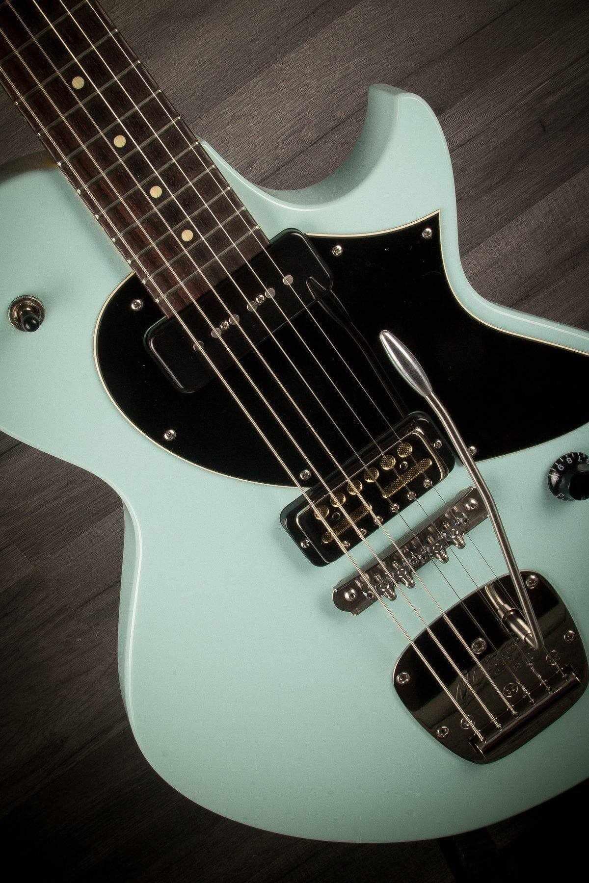 Collings 360 LT M Electric Guitar - Custom Daphne Blue Finish