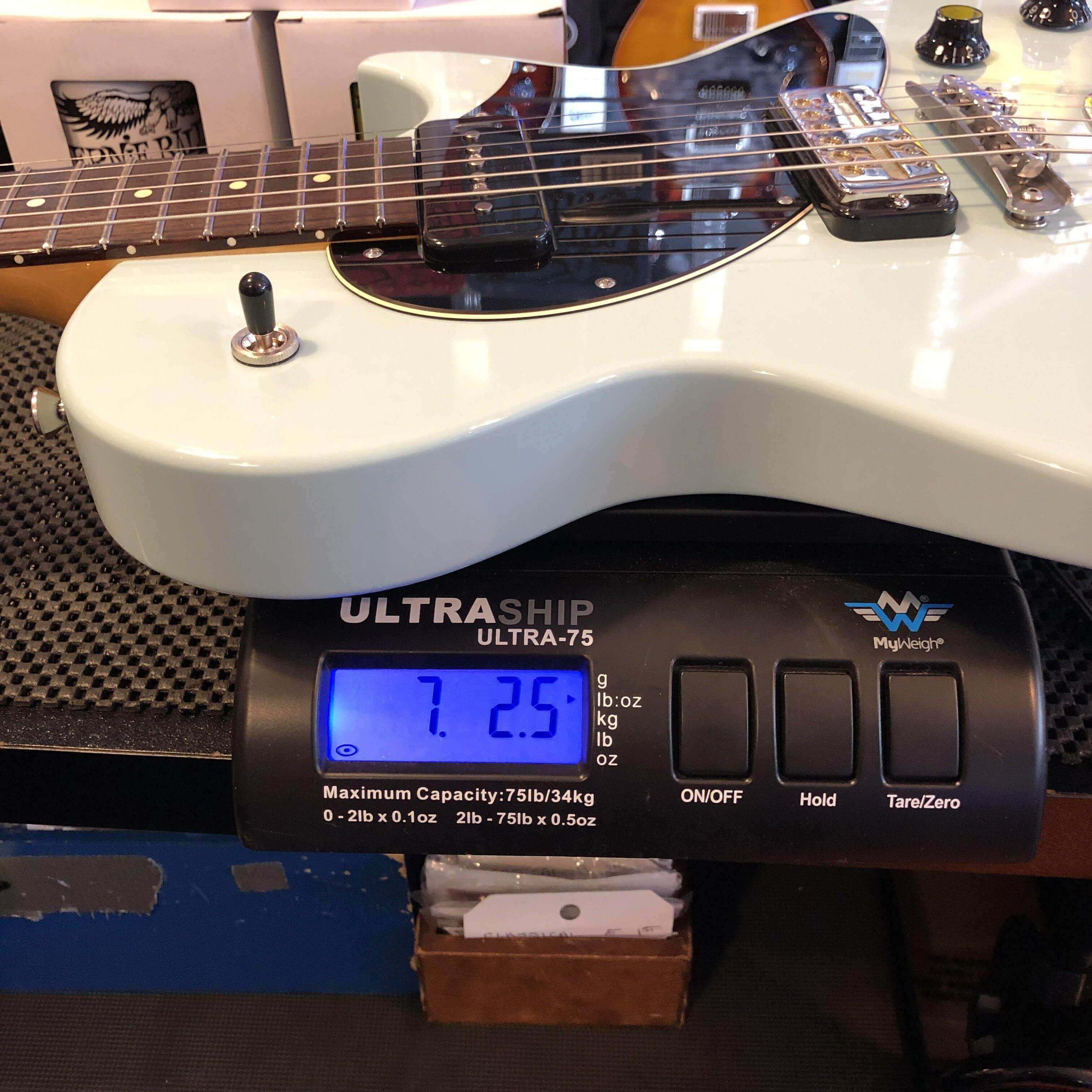 Collings 360 LT M Electric Guitar - Custom Daphne Blue Finish