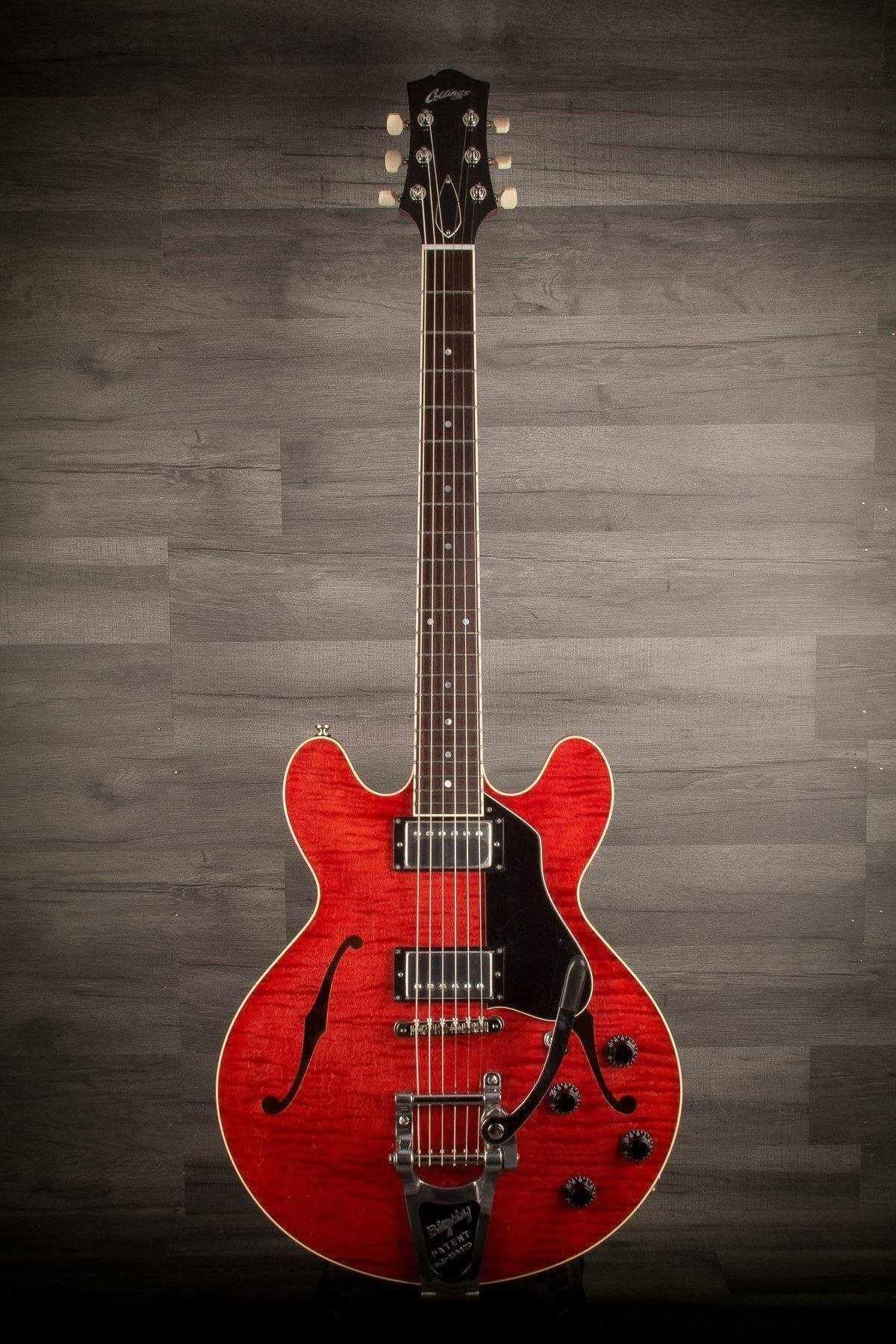 Collings I-35 '59 Electric Guitar - Faded Cherry, Bigsby