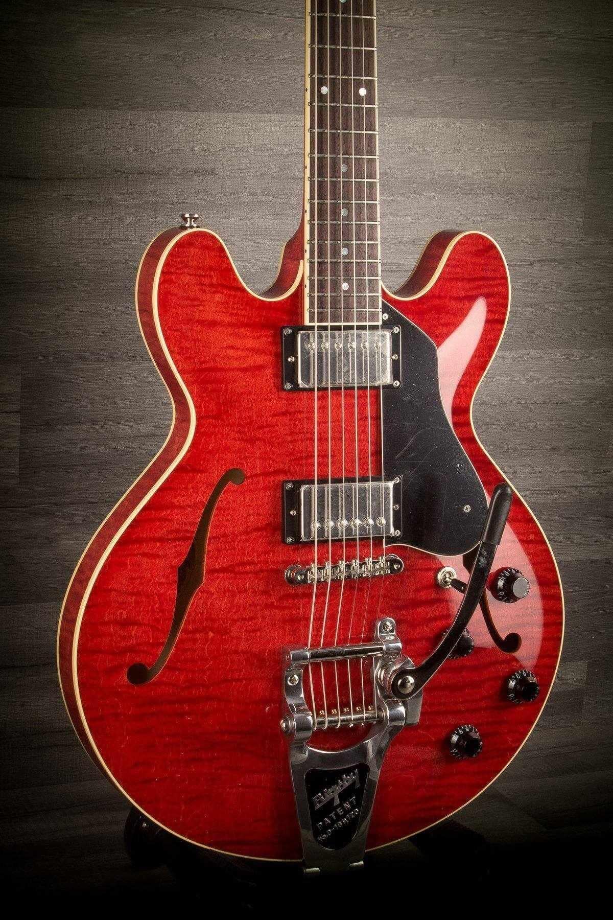 Collings I-35 '59 Electric Guitar - Faded Cherry, Bigsby
