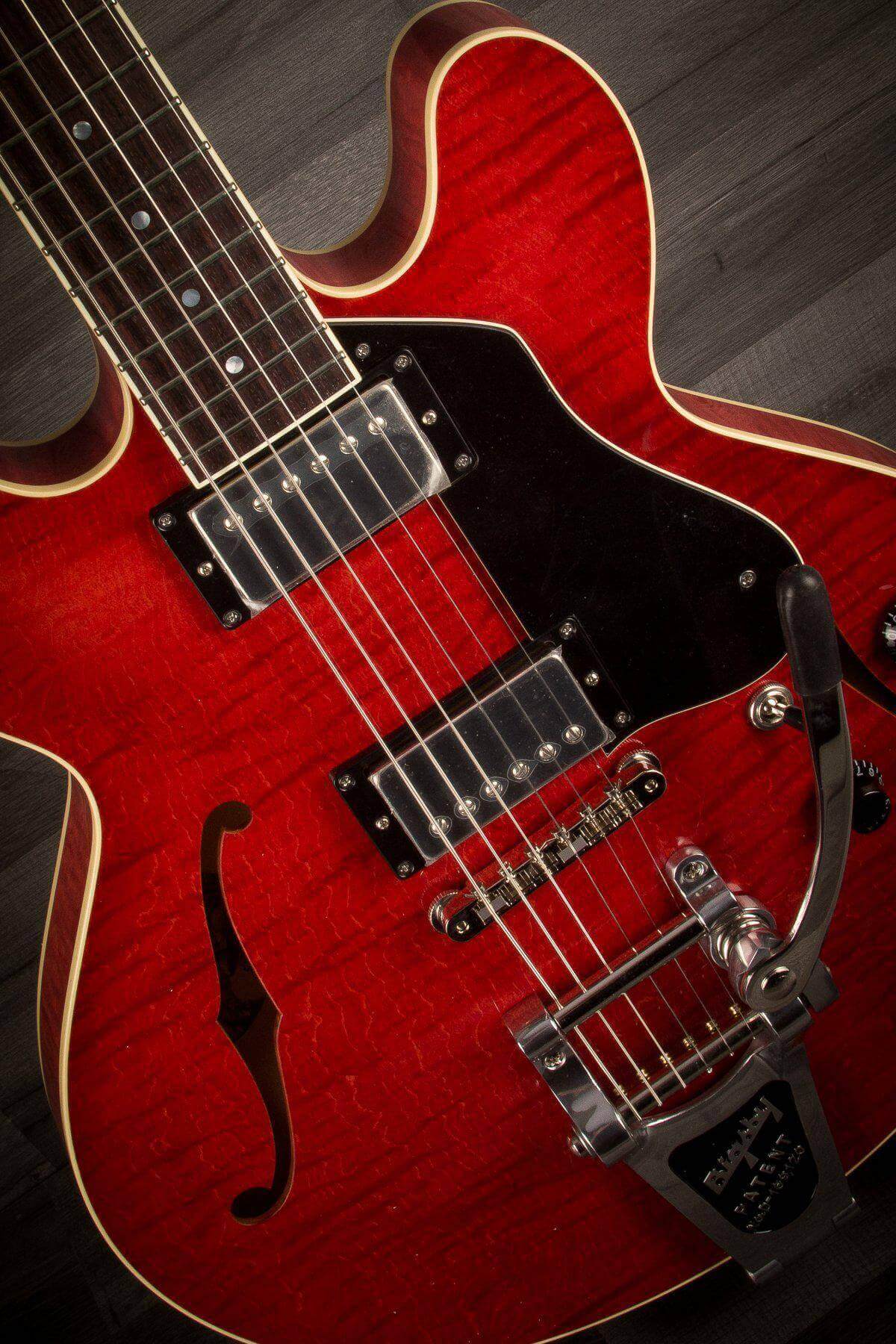 Collings I-35 '59 Electric Guitar - Faded Cherry, Bigsby